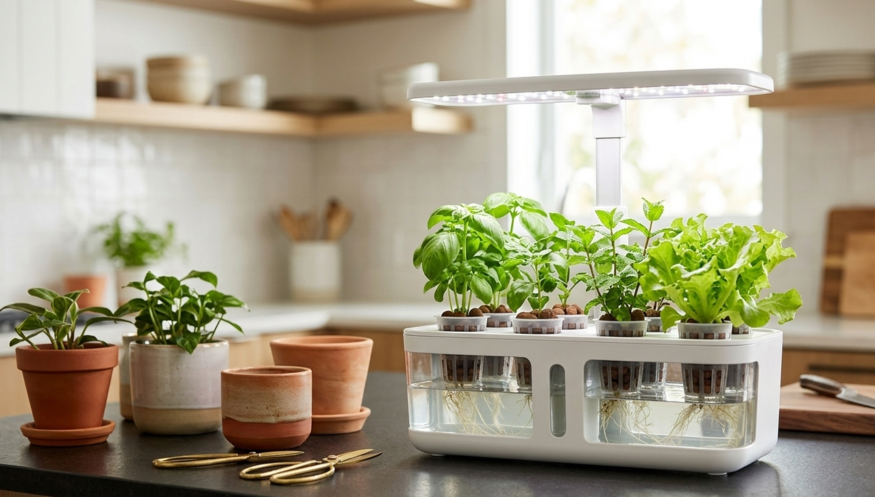 Idroponica domestica: il futuro del tuo giardino urbano
